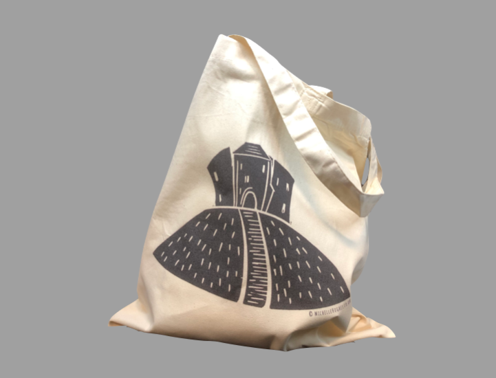 tote bag of cliffords tower