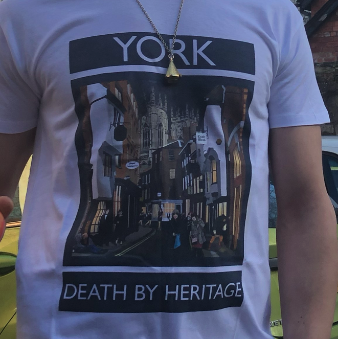 York: Death By Heritage T shirt